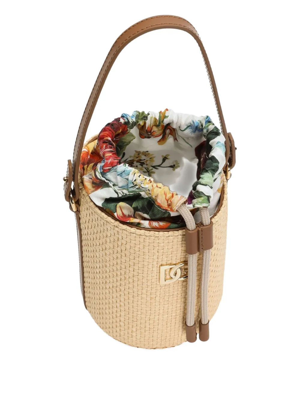 Dolce & Gabbana Kids Geweven vissershoed Beige