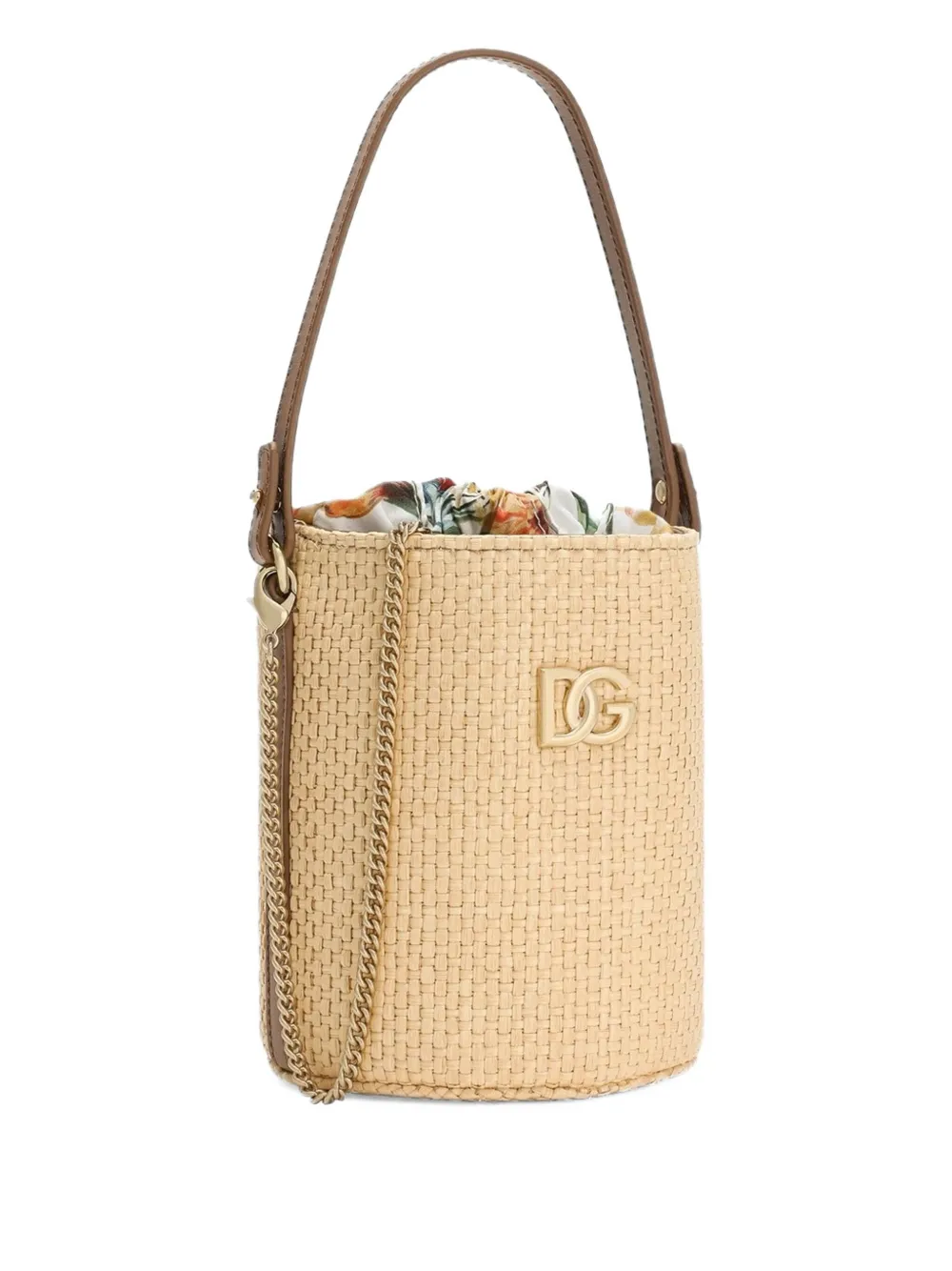 Dolce & Gabbana Kids Geweven vissershoed Beige