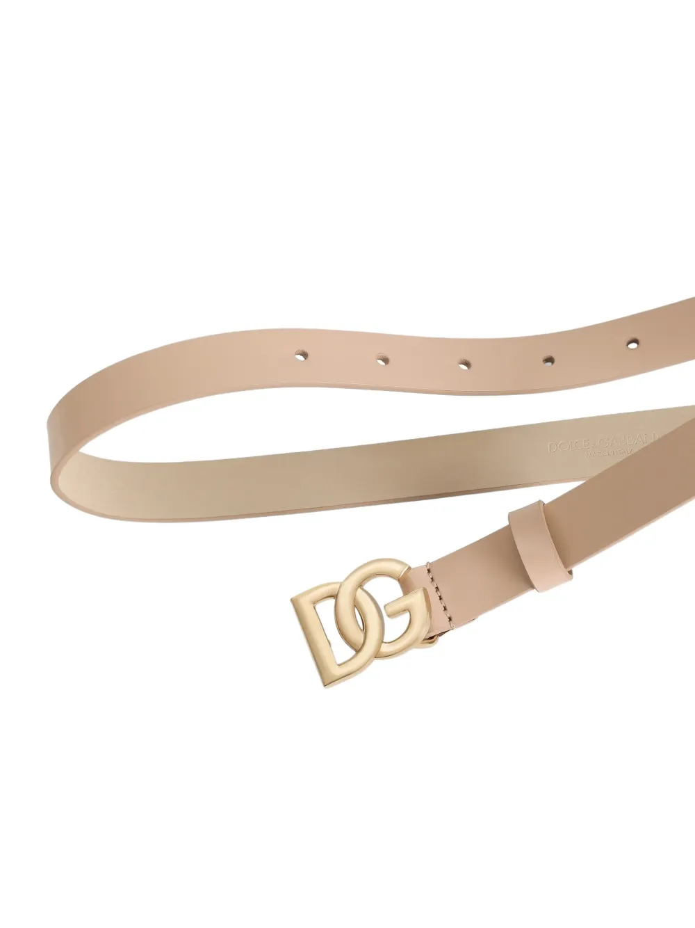 Dolce & Gabbana Kids Riem met logogesp Roze