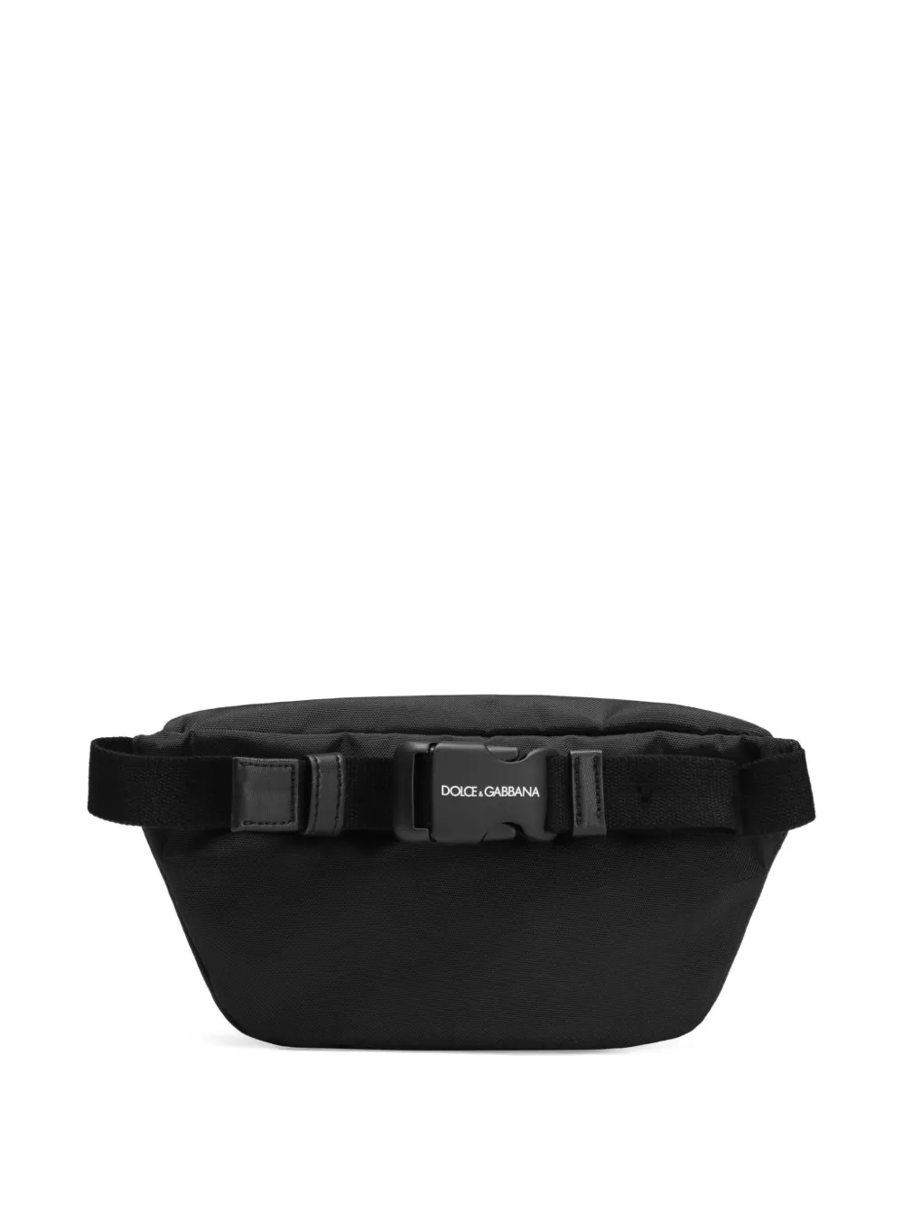 Dolce & Gabbana Kids logo-embossed belt bag - Zwart