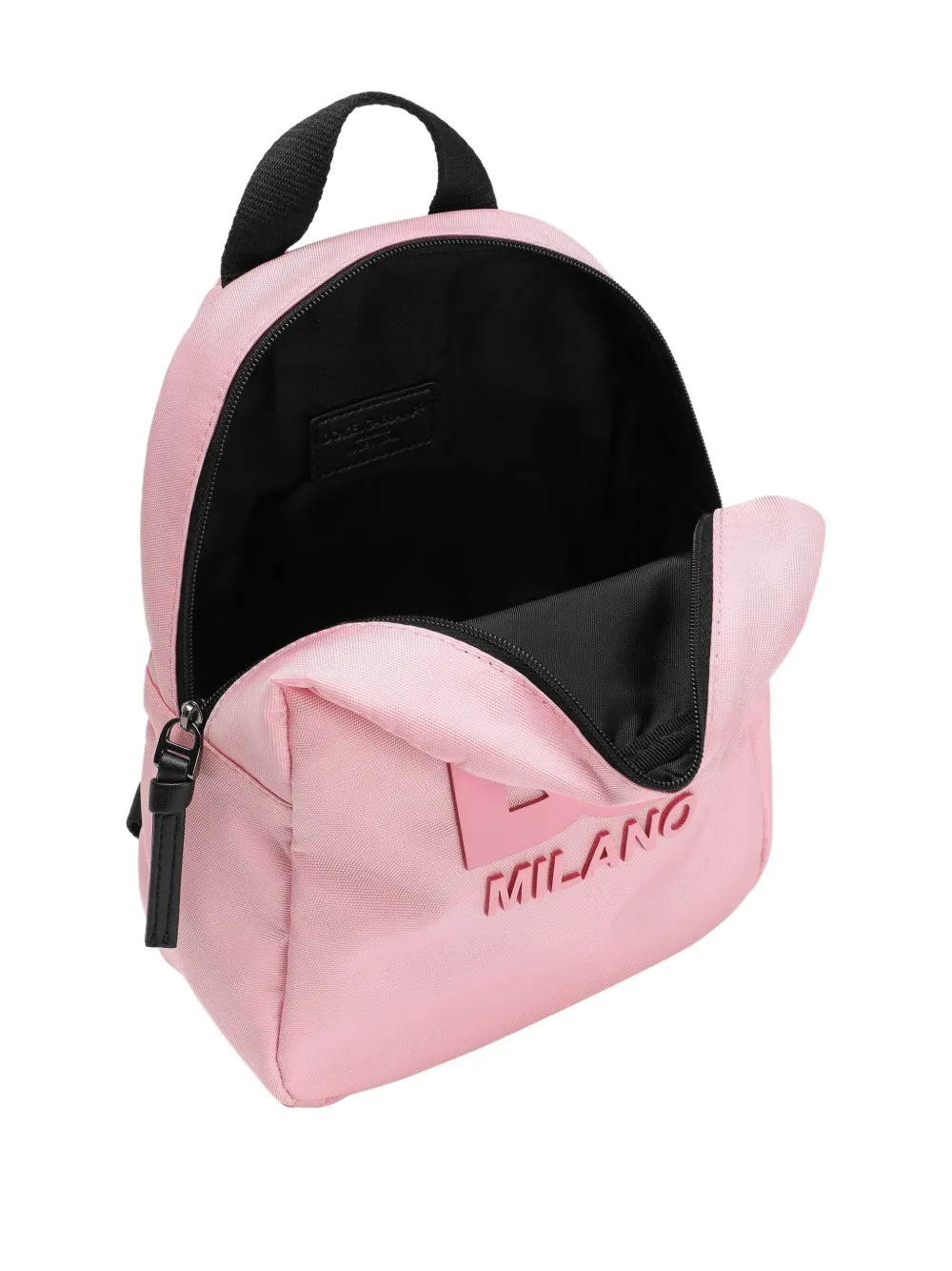 Dolce & Gabbana Kids Rugzak met logo-reliëf Roze