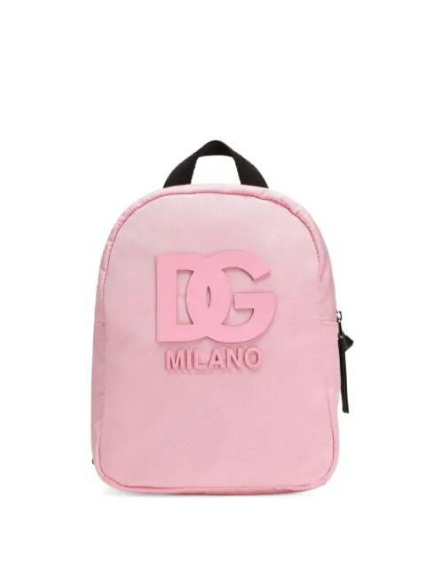 Dolce & Gabbana Kids logo-embossed backpack