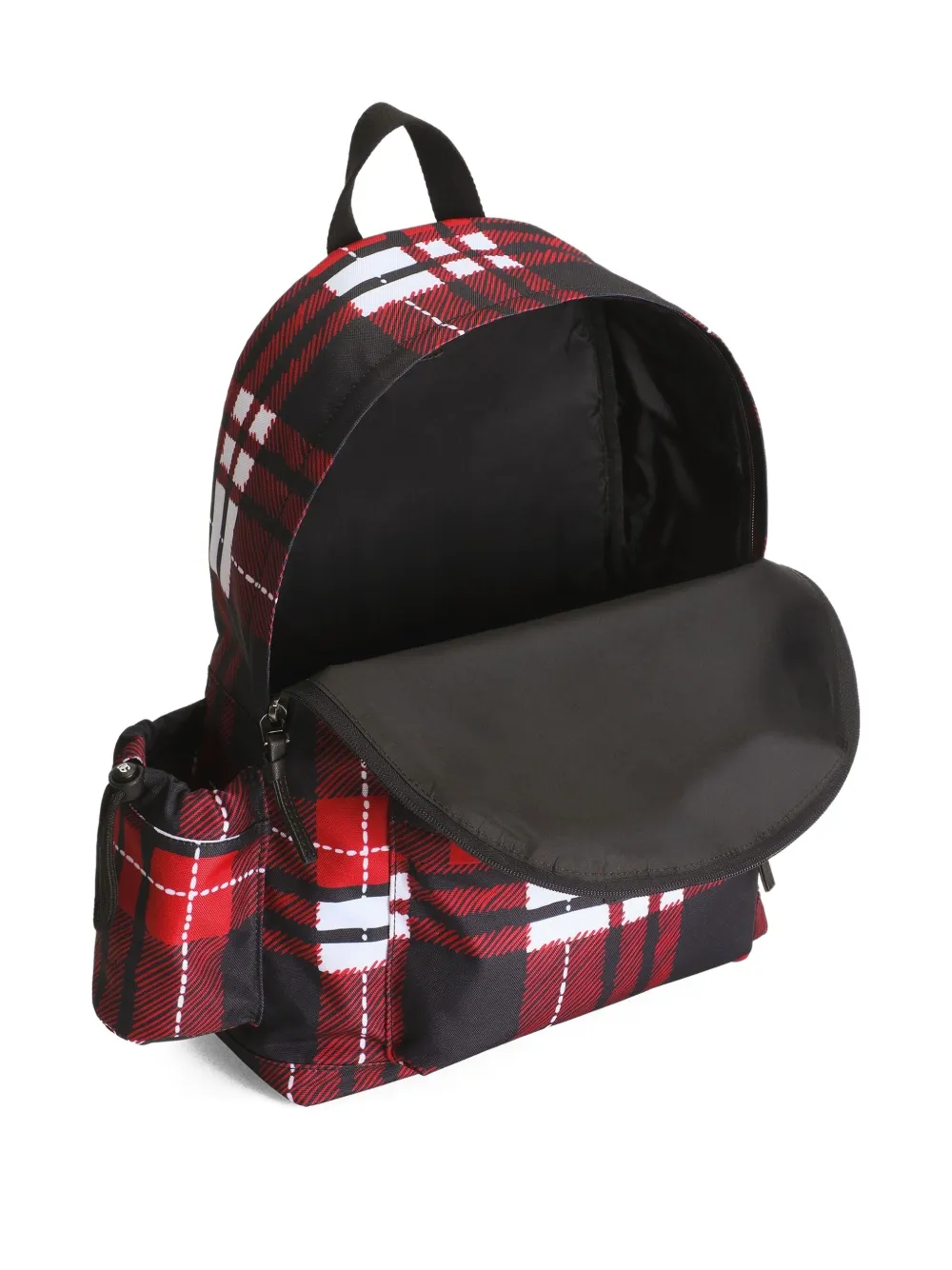 Dolce & Gabbana Kids Rugzak met tartan-ruit Rood