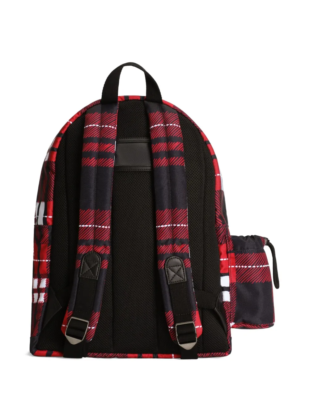 Dolce & Gabbana Kids Rugzak met tartan-ruit Rood