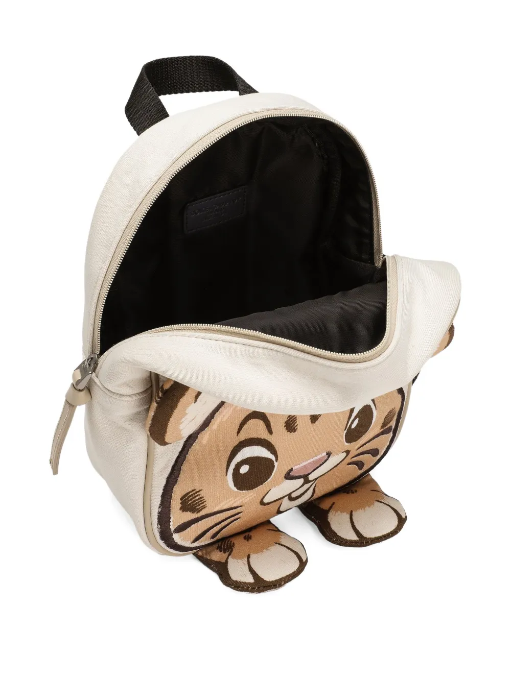 Dolce & Gabbana Kids Rugzak met luipaardprint Beige