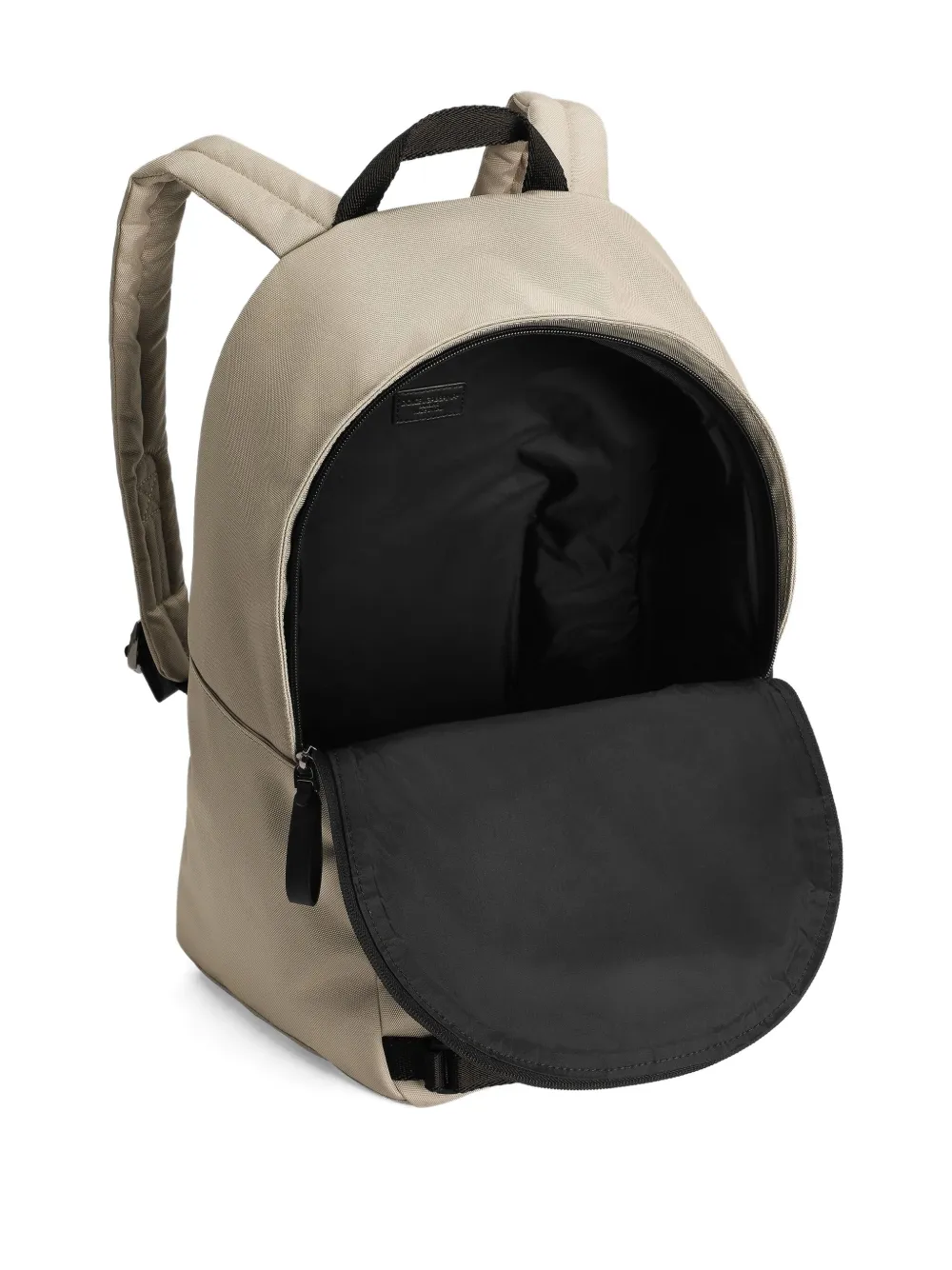 Dolce & Gabbana Kids Rugzak met mesh vlakken en logo Beige