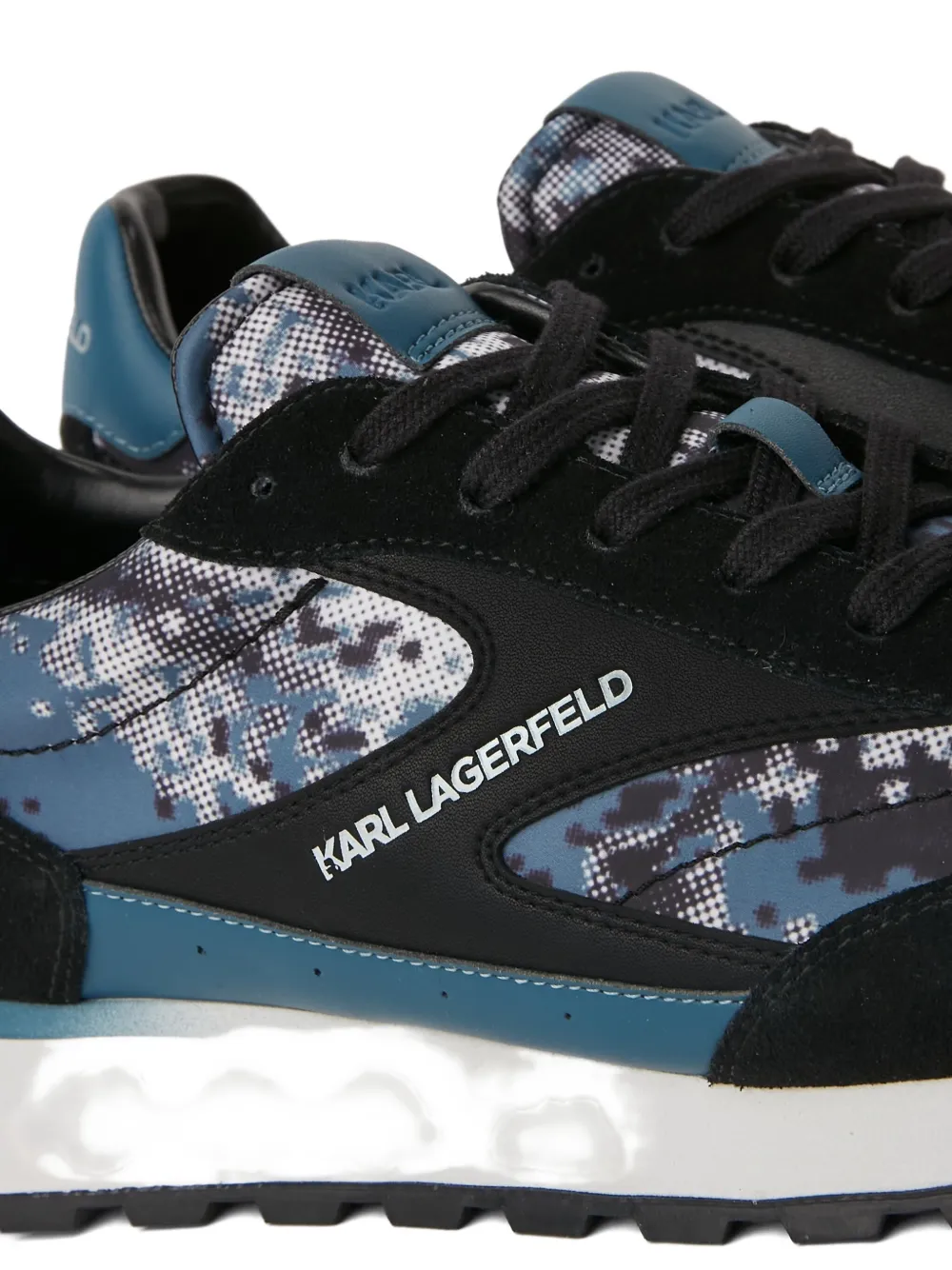 Karl Lagerfeld Jeans Sneakers met logoprint Zwart