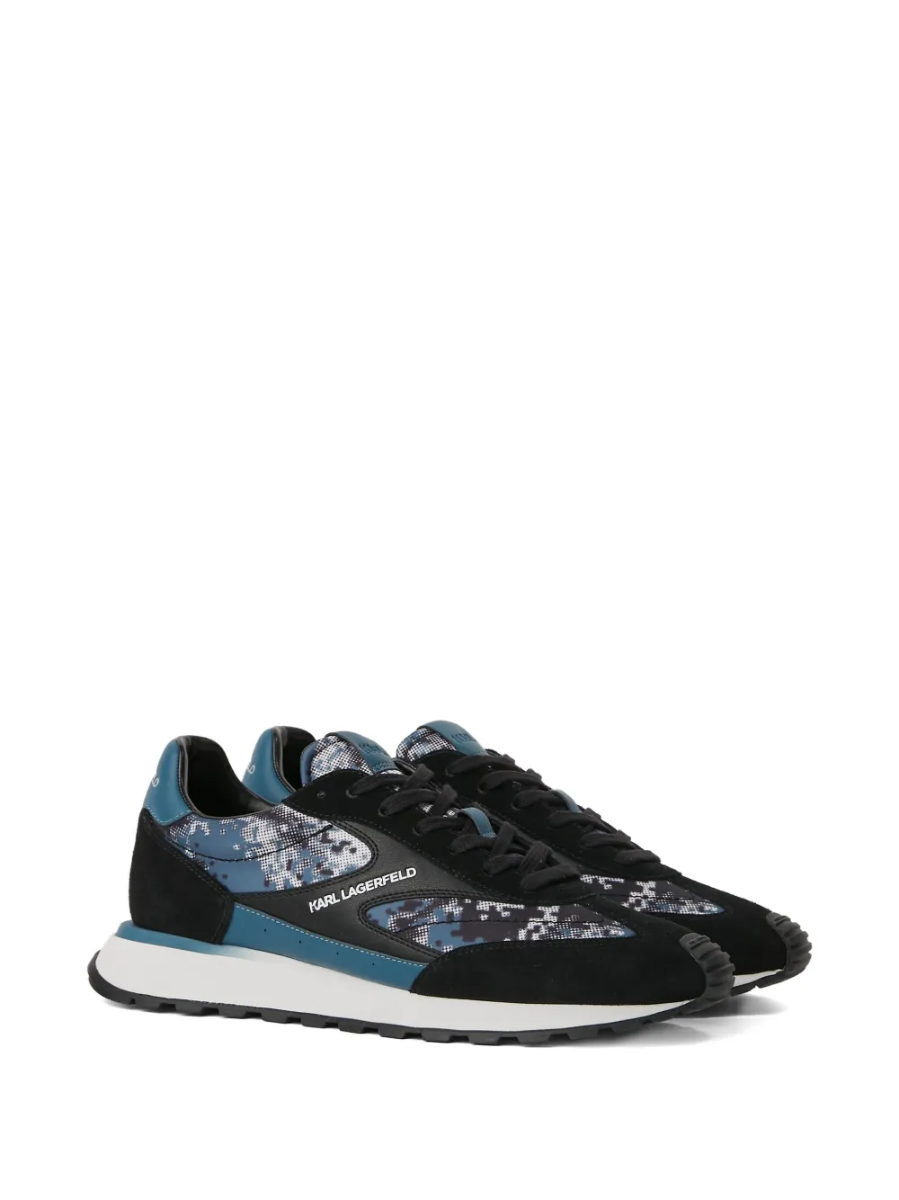 Karl Lagerfeld Jeans Sneakers met logoprint Zwart