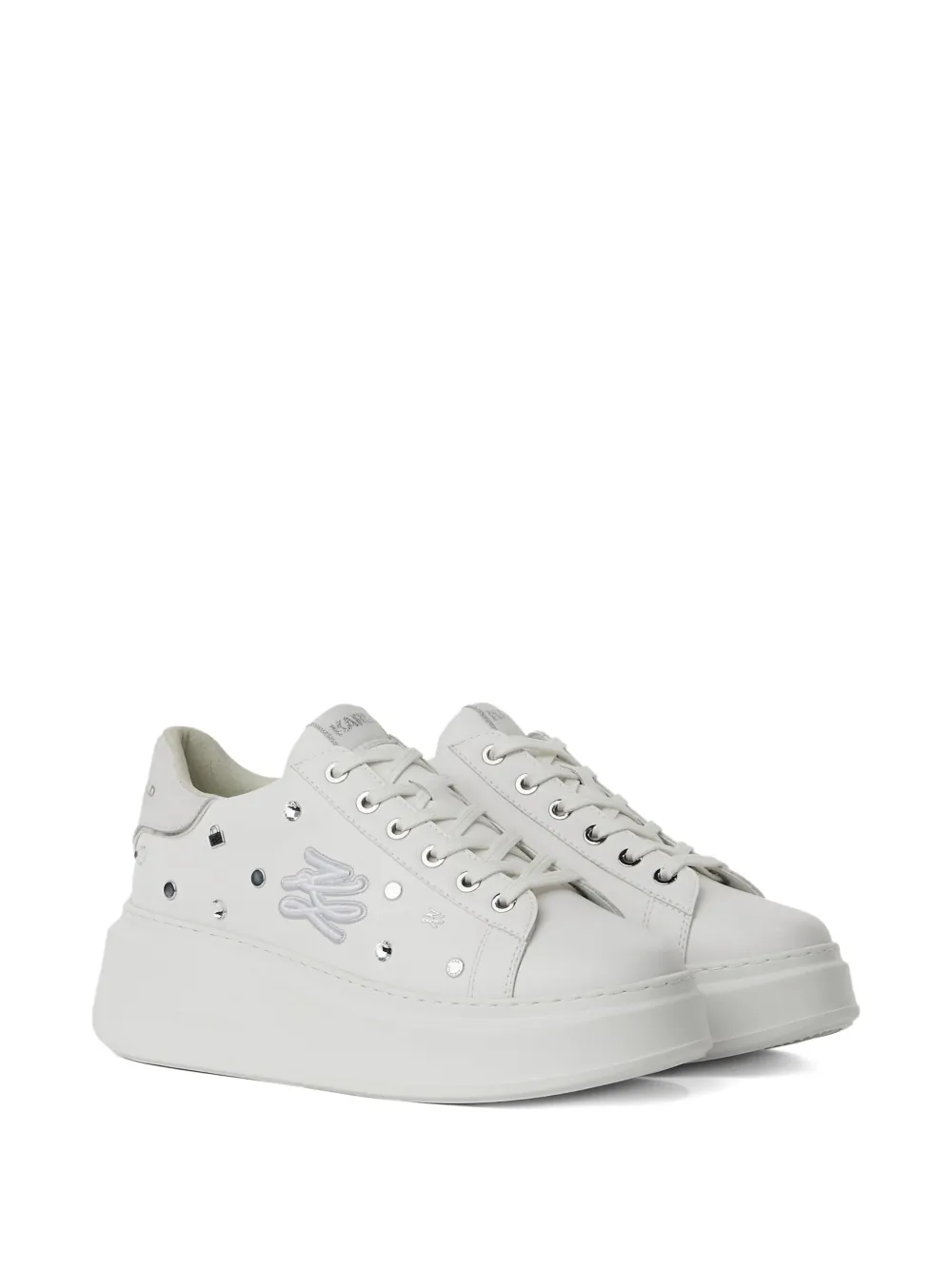 Karl Lagerfeld Anakapri sneakers - Wit
