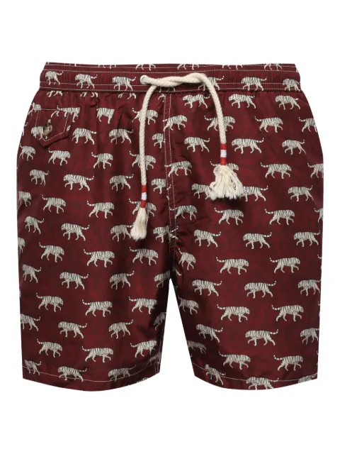 MC2 Saint Barth shorts de playa con estampado gráfico