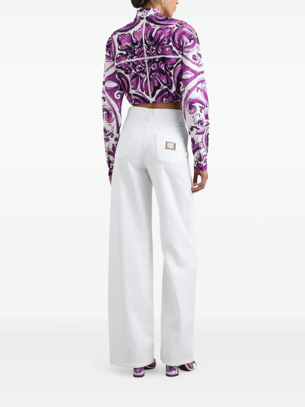 Dolce & Gabbana Katoenen jeans Wit