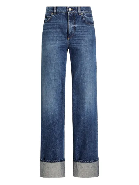 Dolce & Gabbana turn-up cuffs jeans