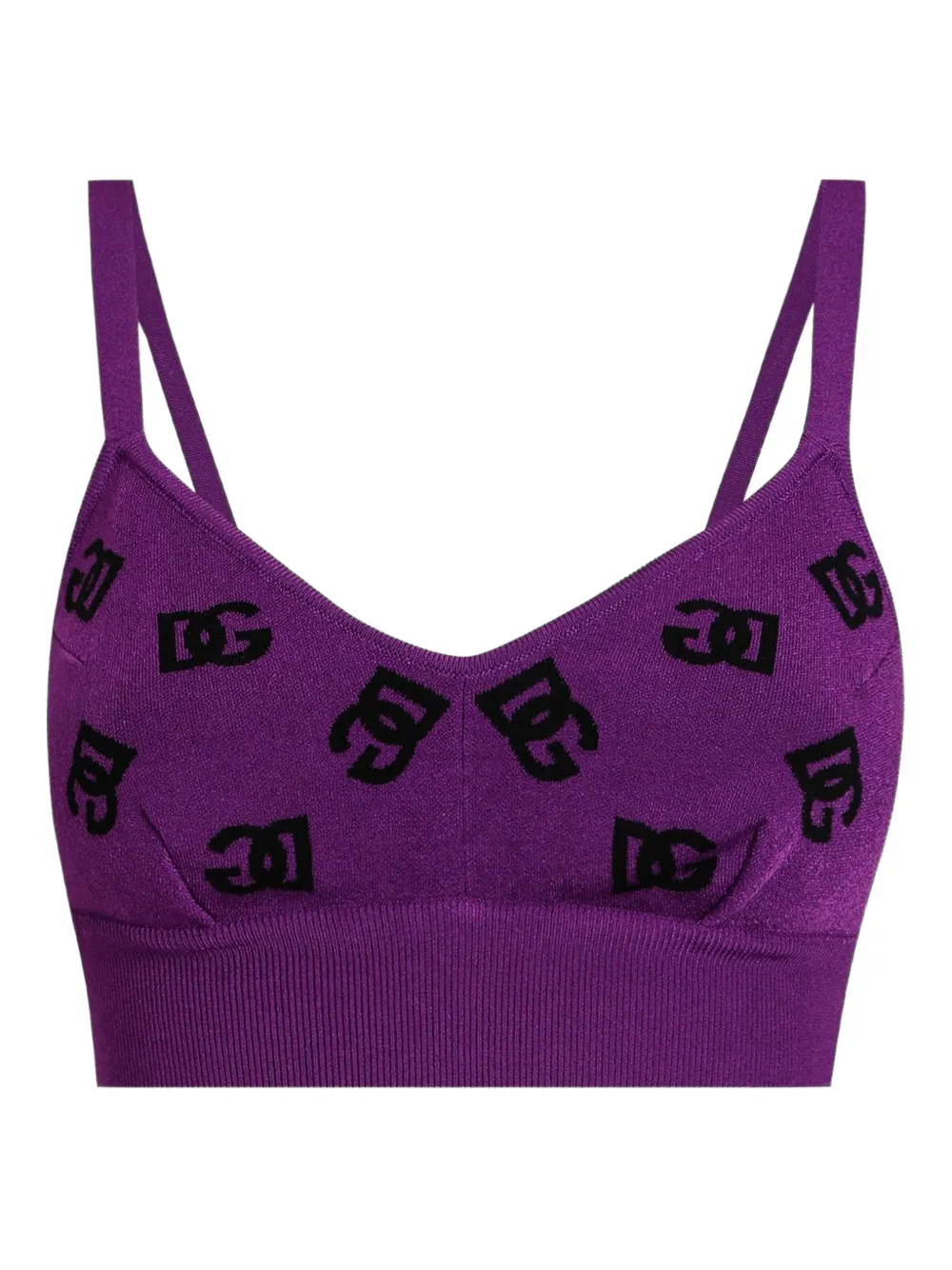 Dolce & Gabbana Cropped top Paars