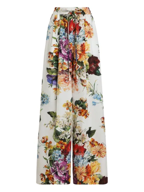 Dolce & Gabbana بنطال بطبعة زهور