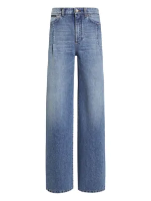 Jean Paul Gaultier zip-detail Jeans | Blue | FARFETCH AU