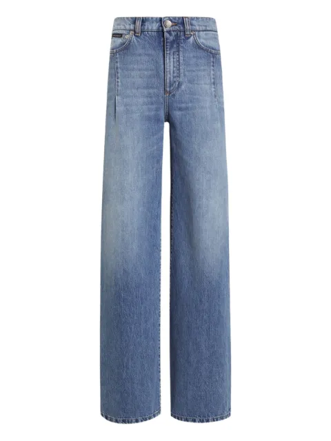 Dolce & Gabbana pleat-detail jeans