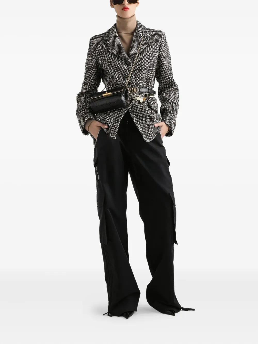 Dolce & Gabbana Broek met ritszak Zwart