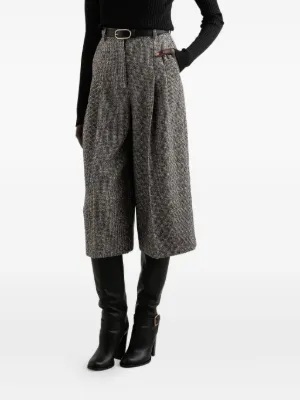 DOLCE &GABBANAブラックゴムウエストパンツ DOLCE&GABBANA Wool Stretched Pants Black 40 (K-136947) | PLAYFUL