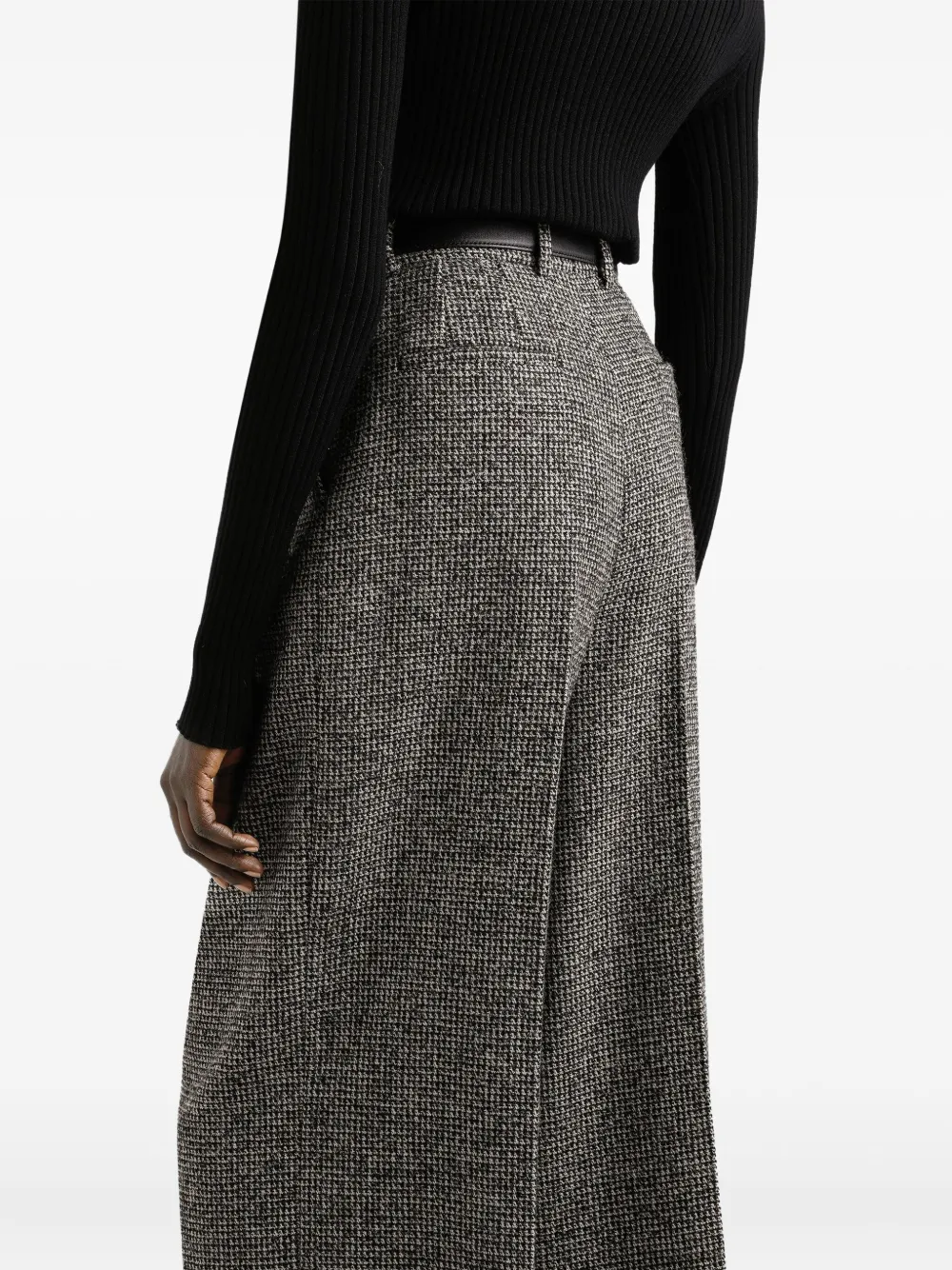 Dolce & Gabbana Tweed plooibroek Beige