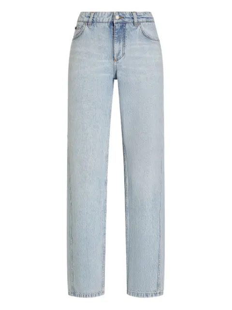 Dolce & Gabbana logo-plaque jeans