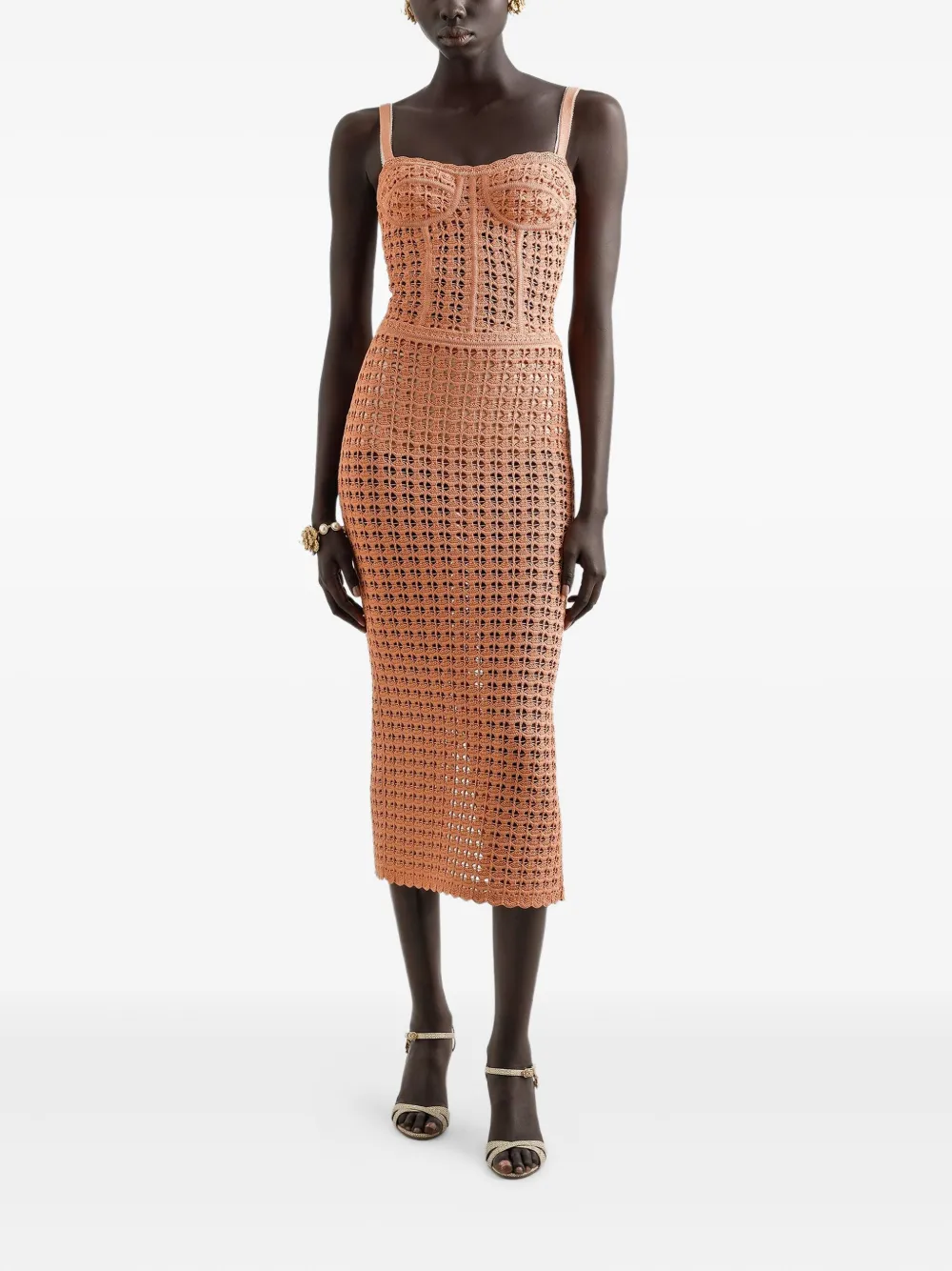 Dolce & Gabbana crochet-knit top | Vests & Tank Tops | Image 2