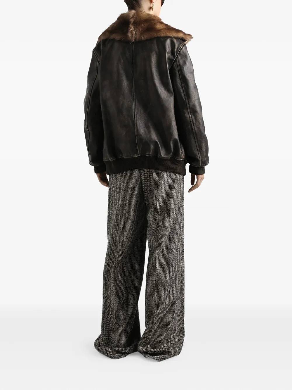 Dolce & Gabbana Button-front Cardigan In Black