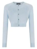 Dolce & Gabbana silk-blend cardigan - Blue