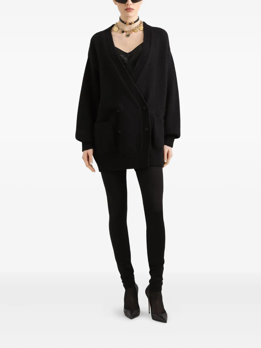 Dolce & Gabbana Vest met knopen Zwart