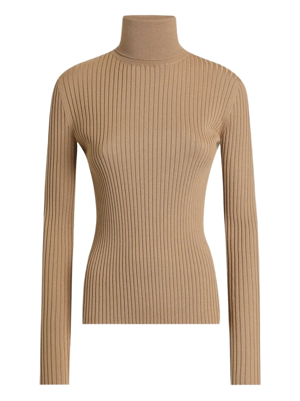 Dolce & Gabbana Geribbelde coltrui Beige