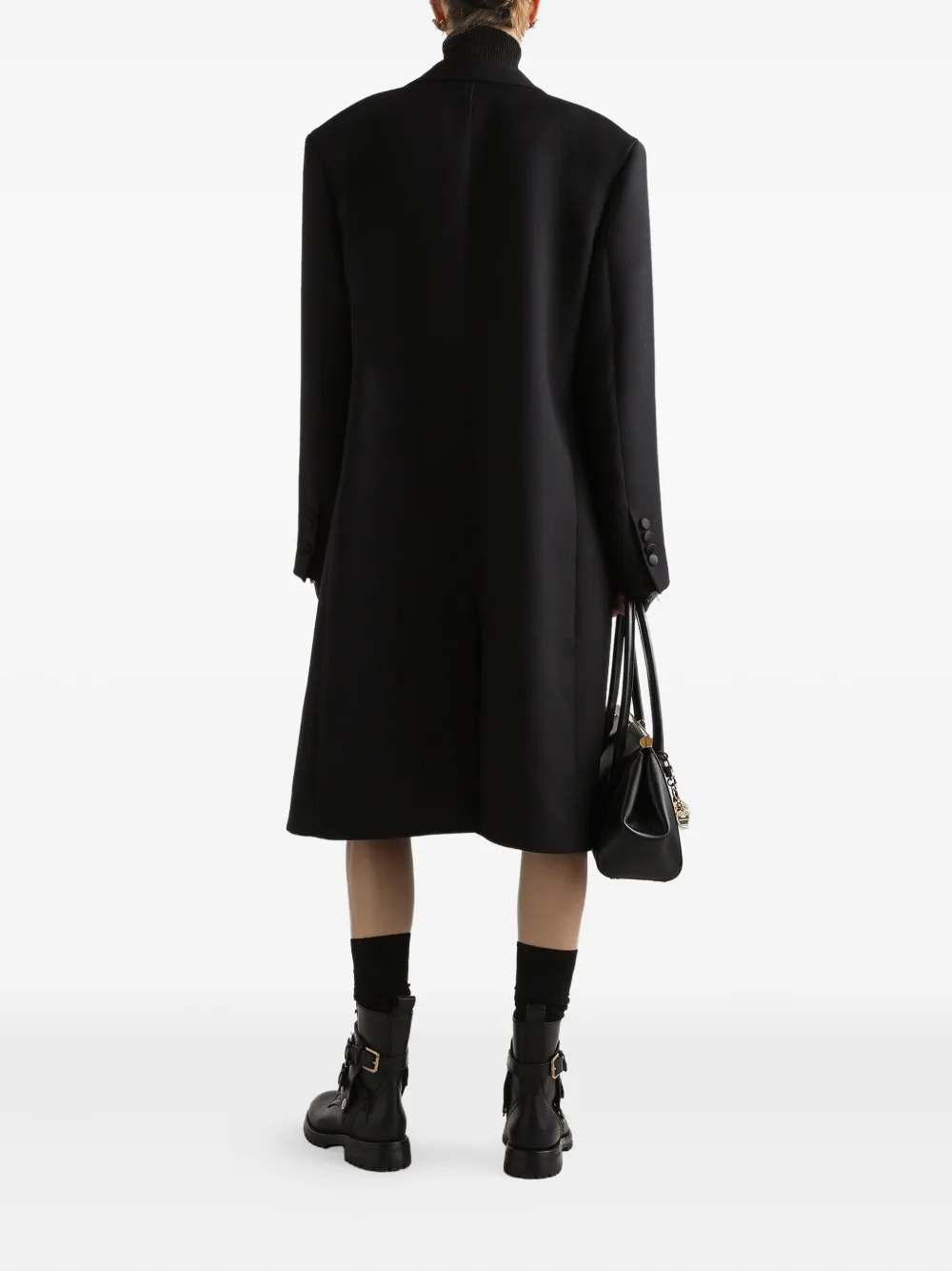 Dolce & Gabbana Geribbelde coltrui Zwart