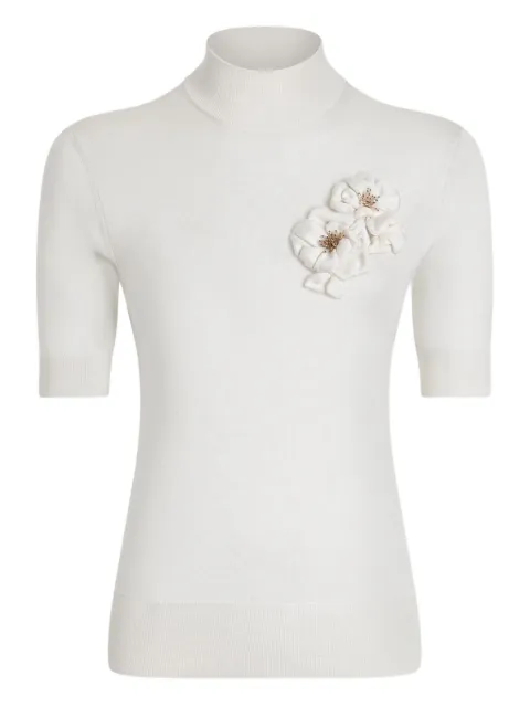 Dolce & Gabbana silk knitted top