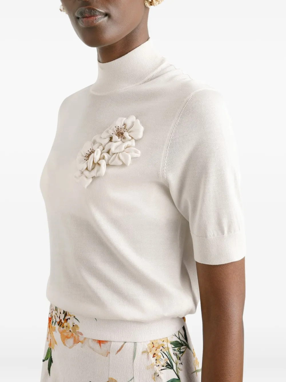 Dolce & Gabbana Zijden top Wit