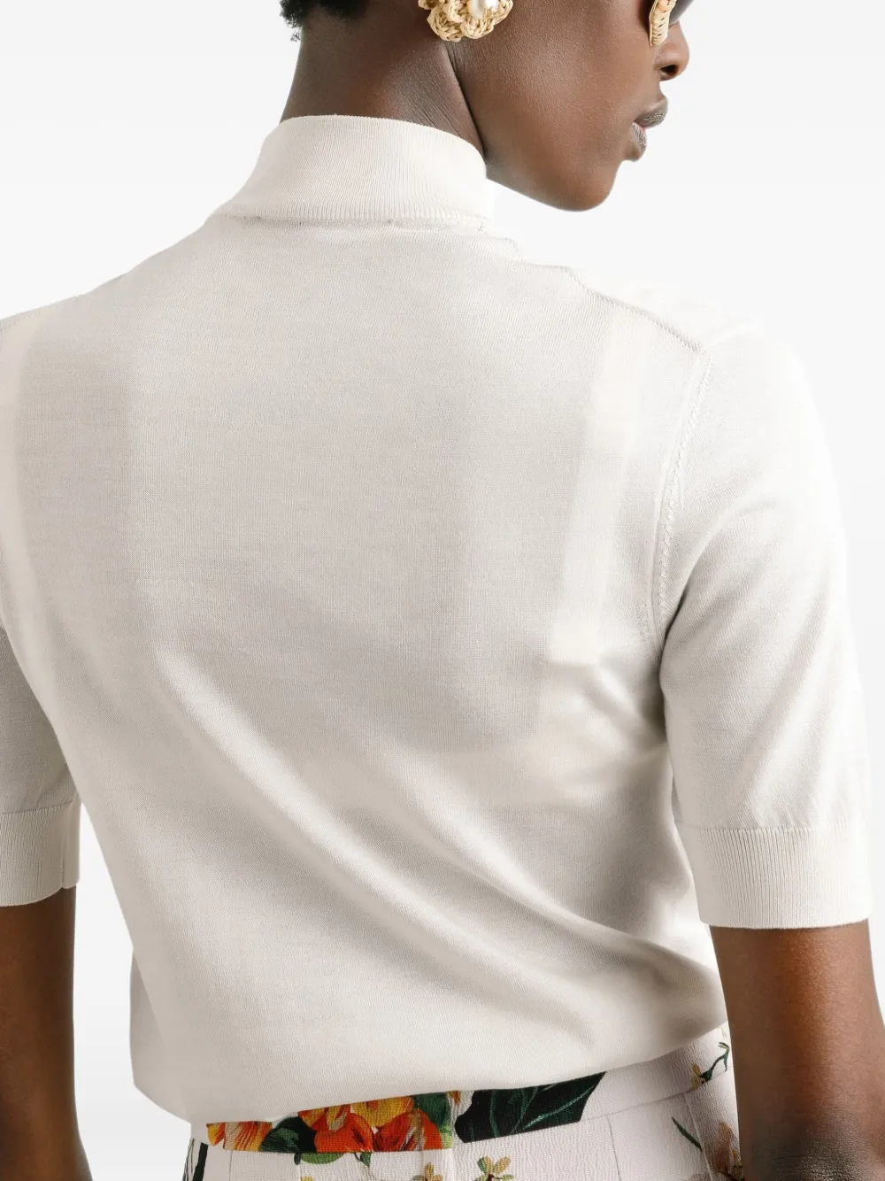 Dolce & Gabbana Zijden top Wit
