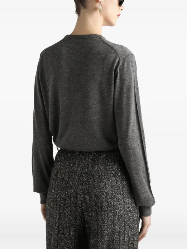 Dolce & Gabbana ロゴ セーター | グレー | FARFETCH JP