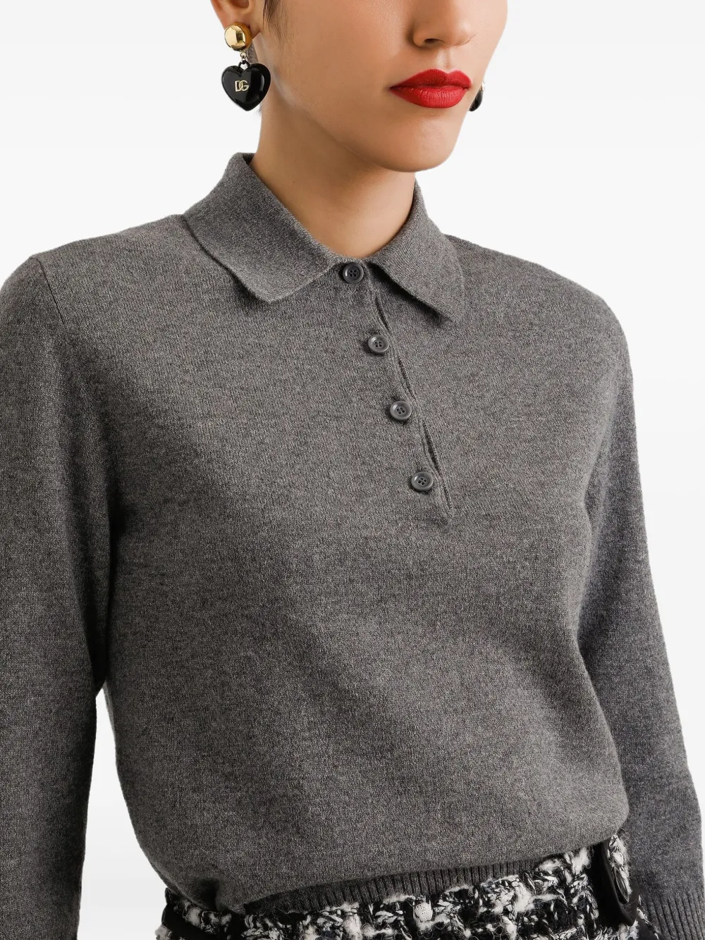 Dolce & Gabbana Poloshirt Grijs