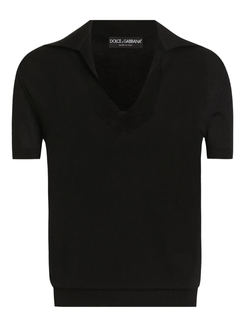 Dolce & Gabbana Kasjmier T-shirt Zwart