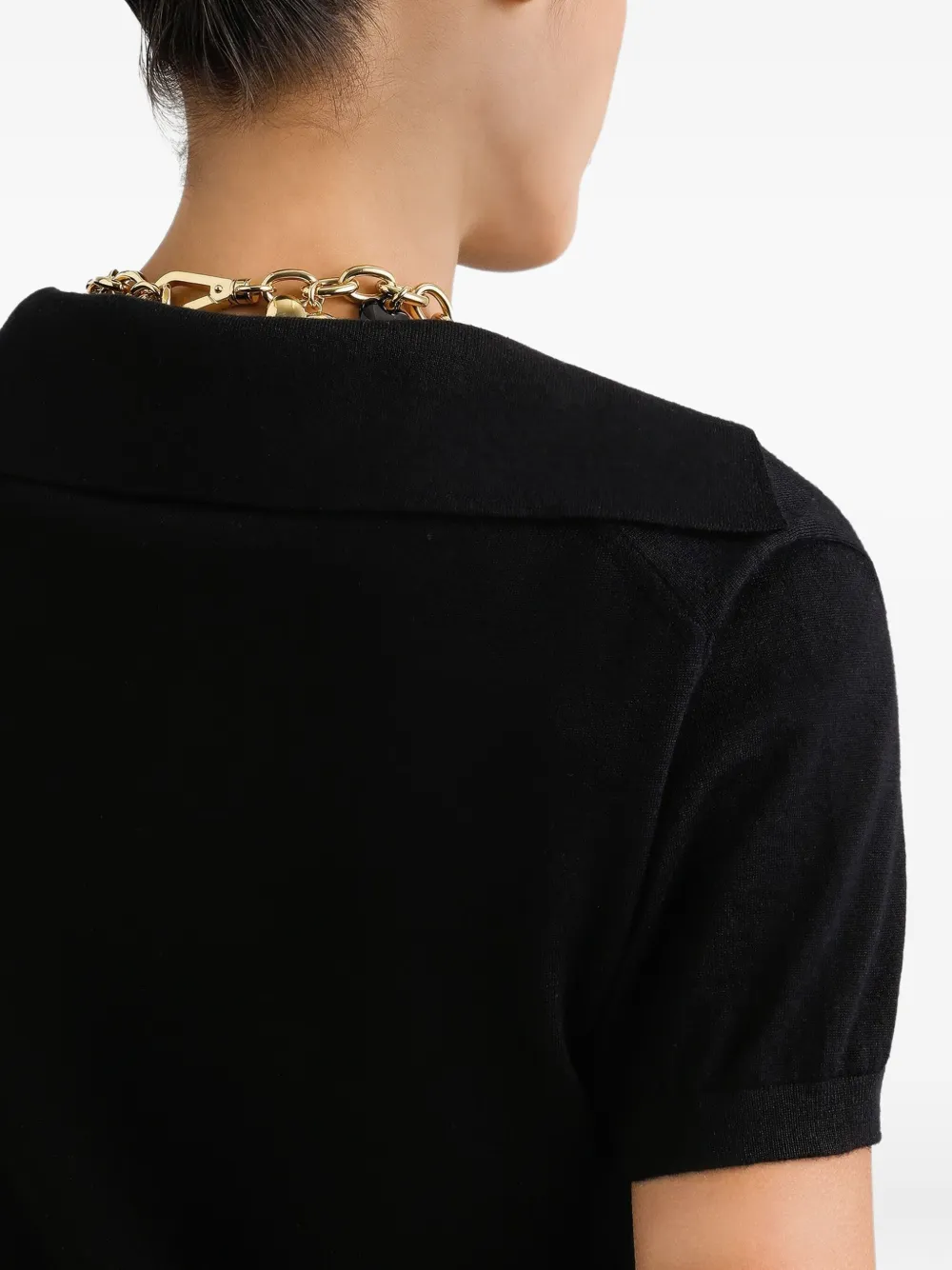 Dolce & Gabbana Kasjmier T-shirt Zwart