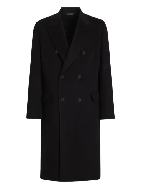Dolce & Gabbana double-breasted cashmere coat