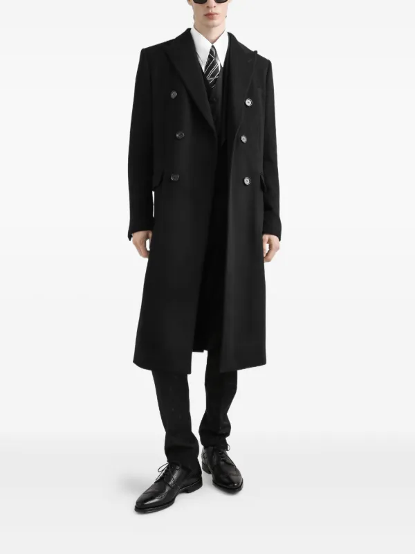ドルチェアンドガッパーナダブルコート Dolce & Gabbana ダブルコート | ブラック | FARFETCH JP