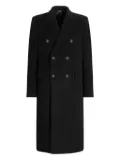 Dolce & Gabbana double-breasted coat - Black