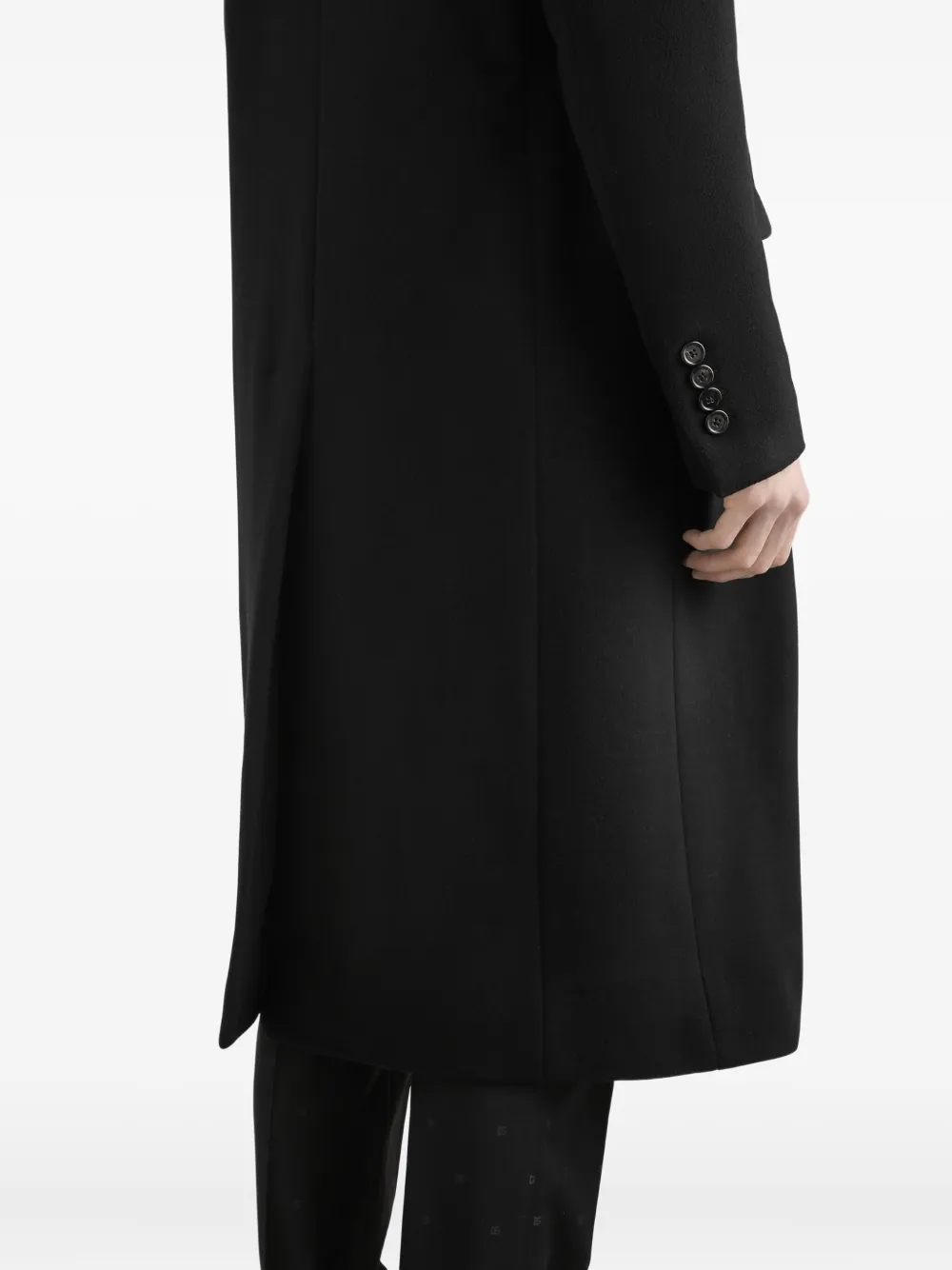 Dolce & Gabbana Jas met dubbele rij knopen Zwart