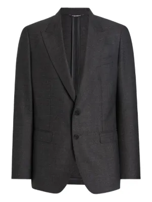 Prada double-breasted Tailored Blazer | Grey | FARFETCH IN