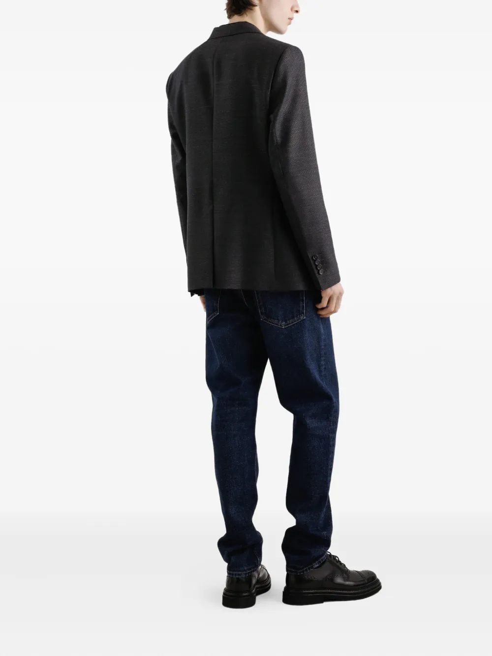 Dolce & Gabbana Blazer met enkele rij knopen Grijs