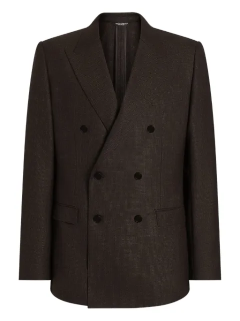Dolce & Gabbana blazer Taormina con doble botonadura