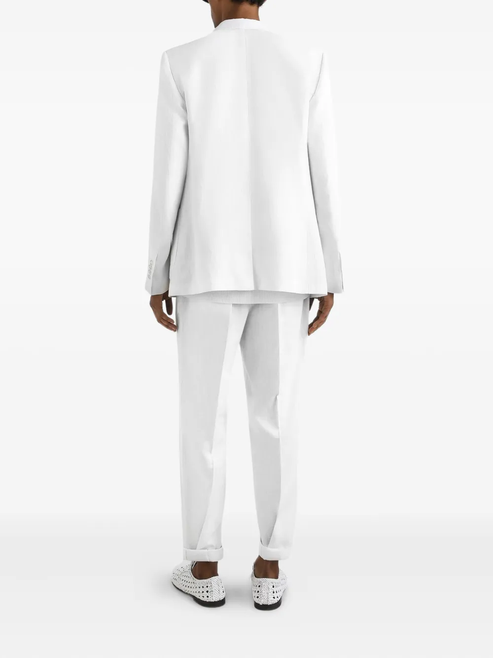 Dolce & Gabbana Linnen blazer Wit