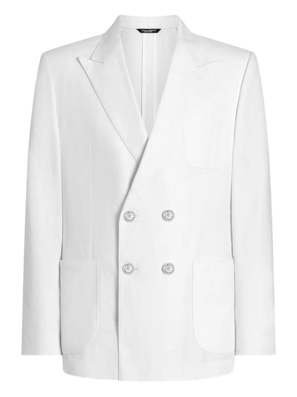 Dolce & Gabbana linen blazer | White | Image 1