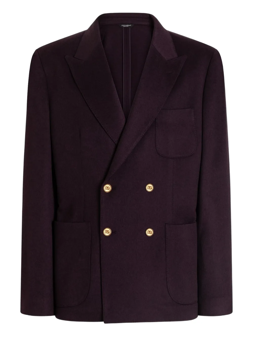 Dolce & Gabbana chamarra con doble botonadura | morado | Image 1