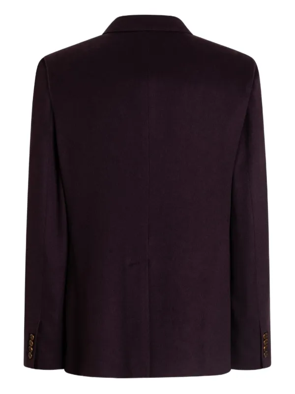 Dolce & Gabbana ダブルブレストジャケット Dolce & Gabbana 紫色のダブルブレストテーラードジャケット