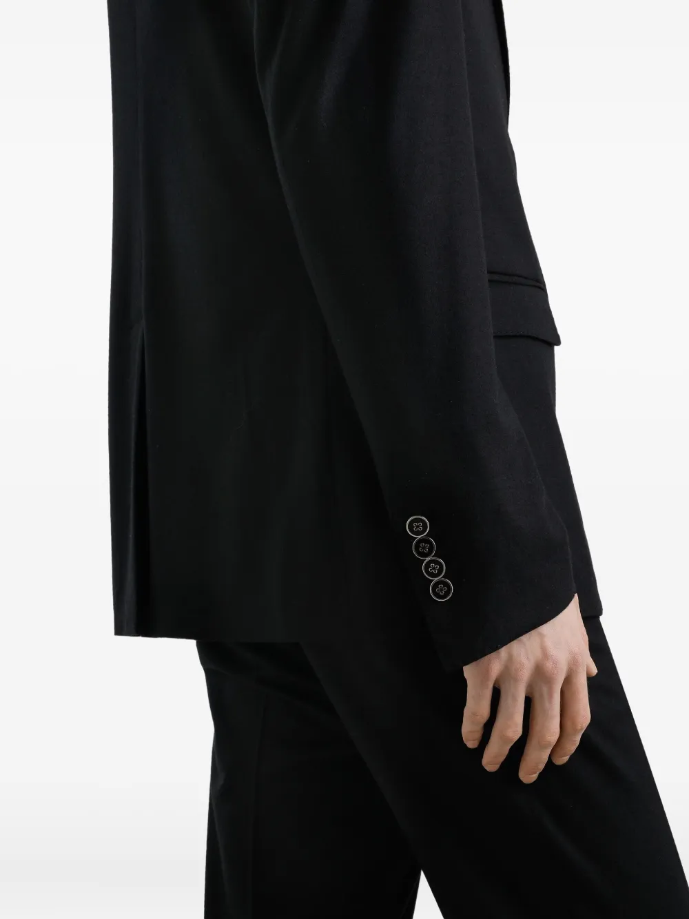 Dolce & Gabbana Blazer met enkele rij knopen Zwart