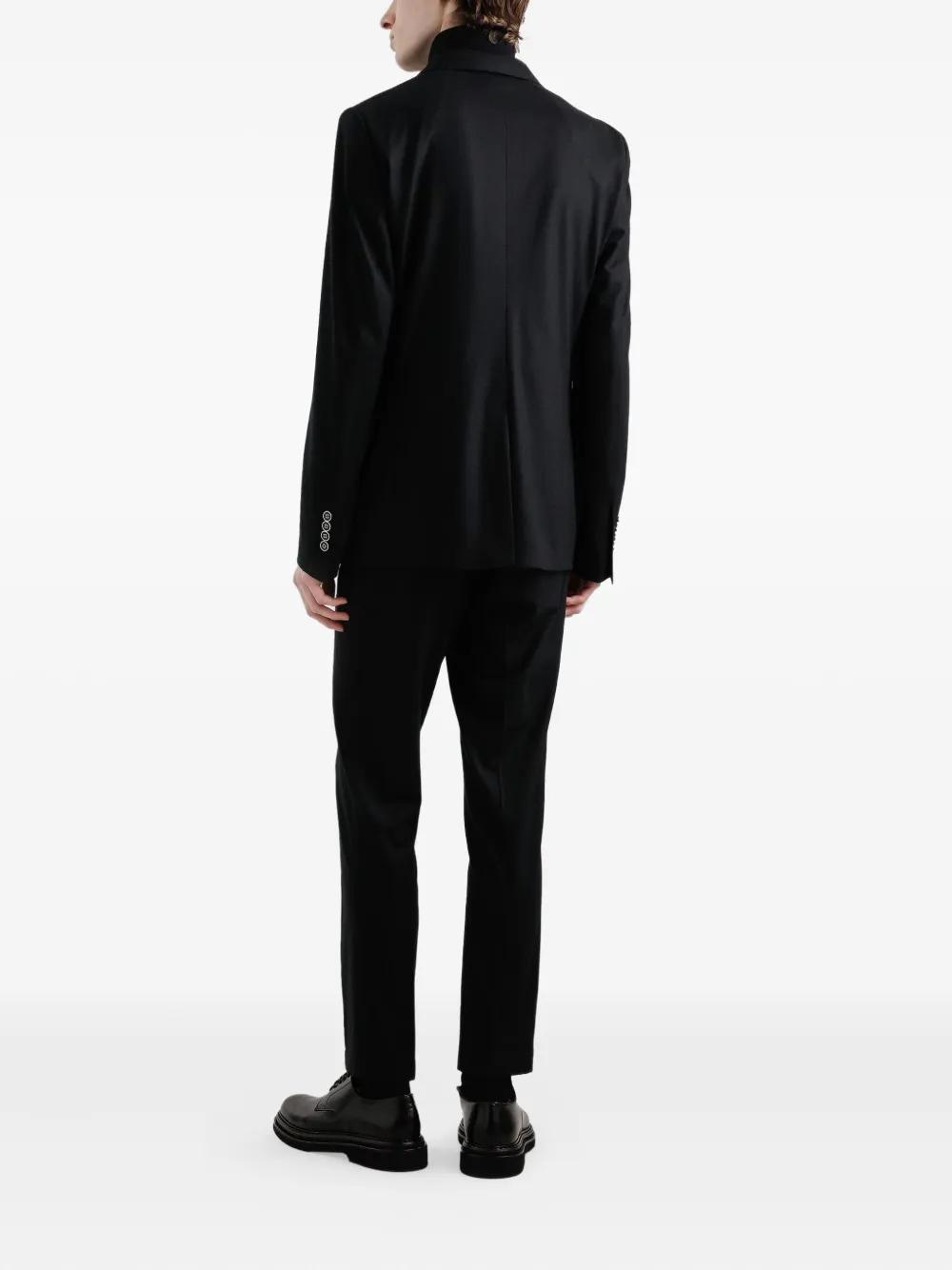 Dolce & Gabbana Blazer met enkele rij knopen Zwart